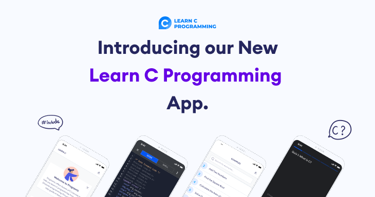 All-new Learn C Programming: Programiz app is finally here!