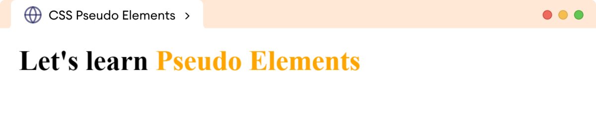 CSS after Pseudo-Element Example