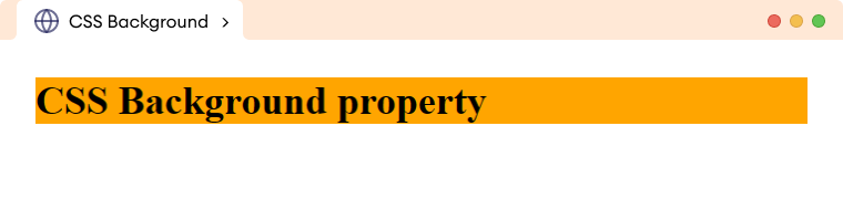 CSS Background Property Description