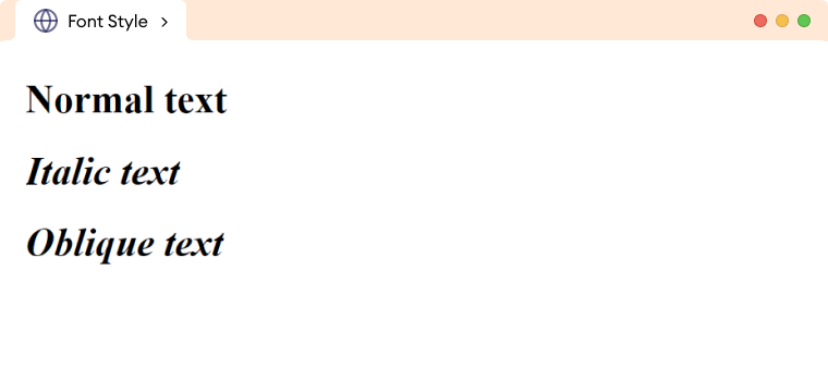 CSS Font With Examples 