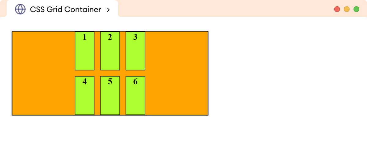 CSS Justify-Content Center Example