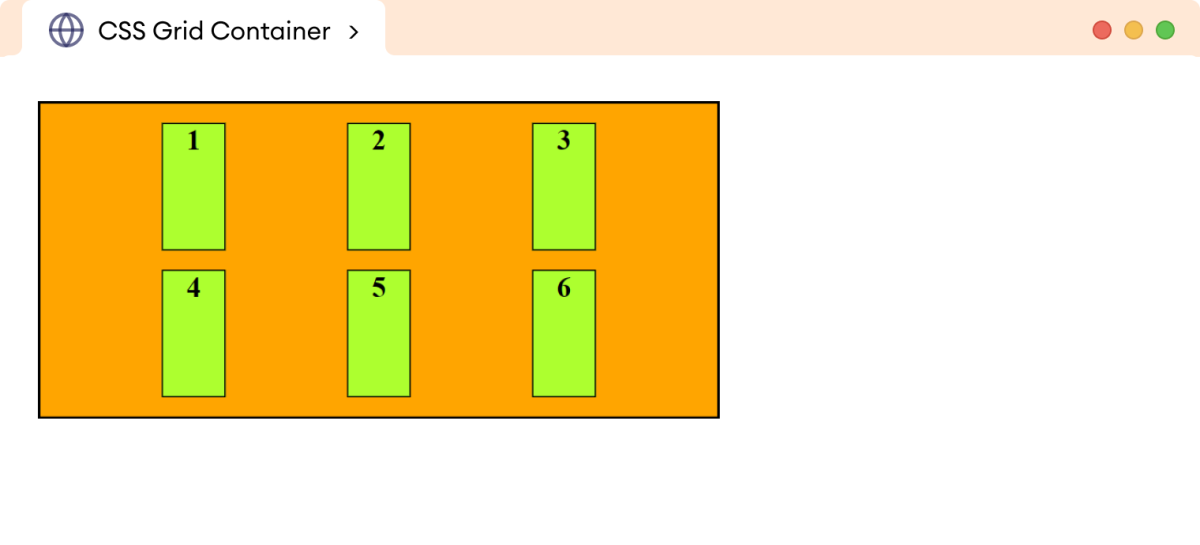 CSS Justify-Content Space Evenly Example