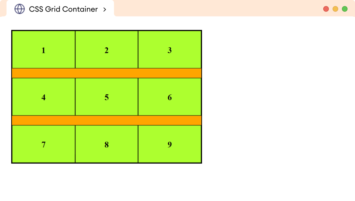 CSS Grid-Row-Gap Property