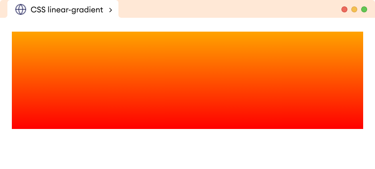 CSS Linear Gradient Example