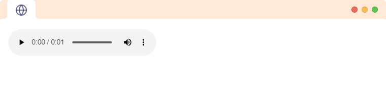 HTML Audio (With Examples)