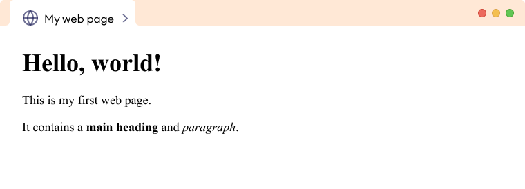HTML Basics with Examples HTML Basics with Examples