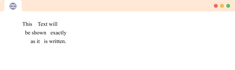 HTML Pre Tag With Examples 