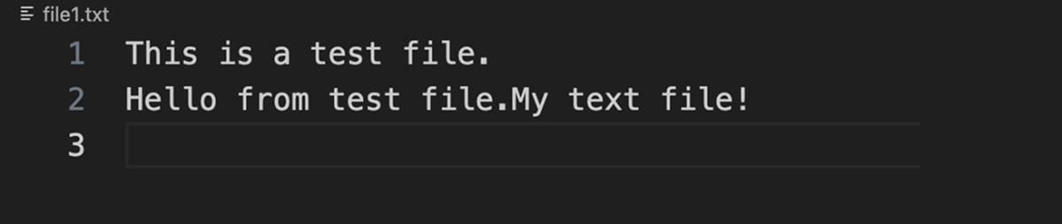 Appended File Contents Appended File Contents